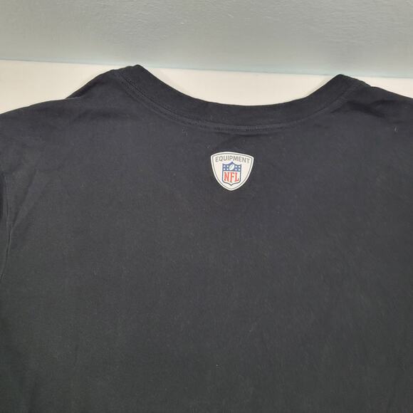 The Nike Tee Dri-Fit Men's Black New Orleans Saints T Shirt Size XL 110224-0955 - Picture 6 of 6